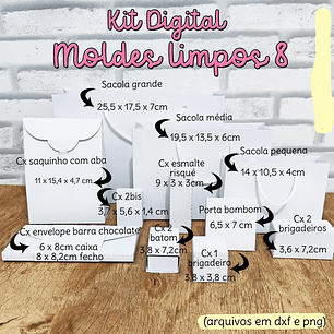 Arquivo Combo Moldes Limpos 7