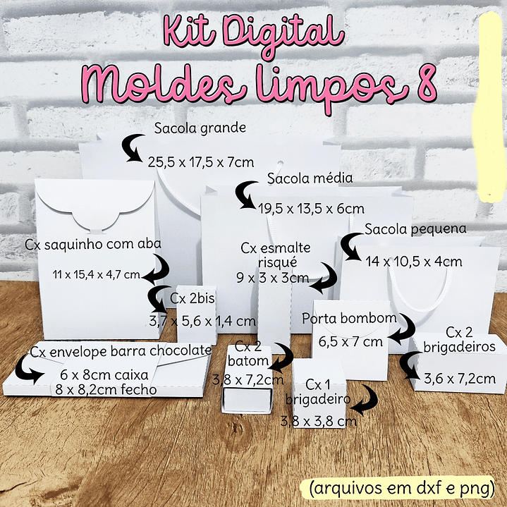 Arquivo Combo Moldes Limpos 7 1