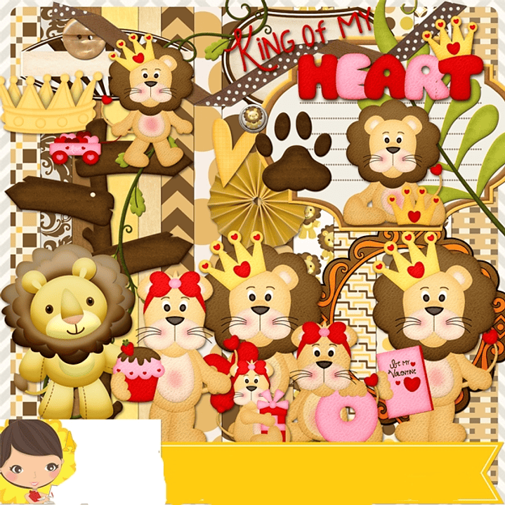 Kit Digital Rei Leão  1