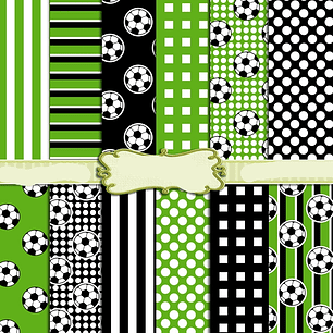 Kit Digital Papeis Futebol 