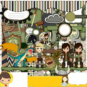 Kit Digital Como Treinar Seu Dragão 