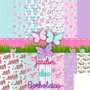 Kit Digital Jardim das Borboletas 