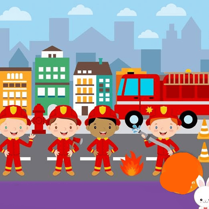 Kit Digital Pequenos Bombeiros  1