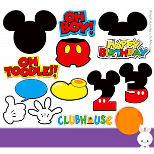 Kit Digital Mickey Mouse