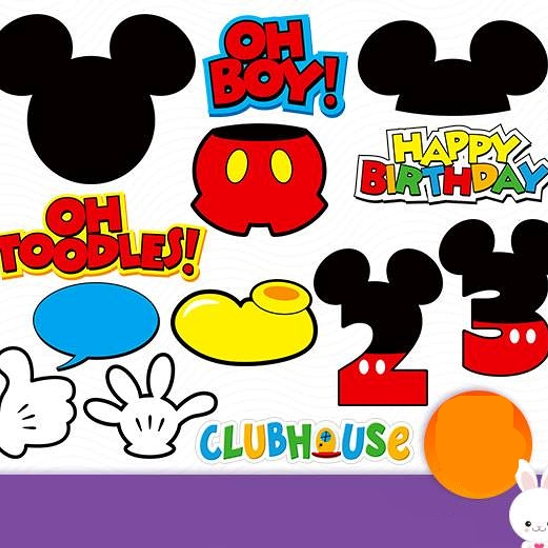 Kit Digital Mickey Mouse 1