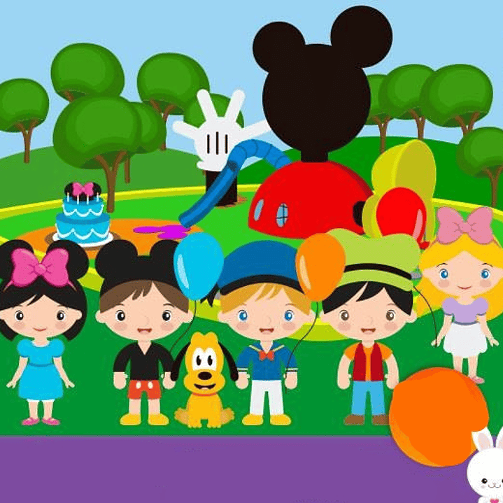 Kit Digital Acessorios Mickey Mouse 1