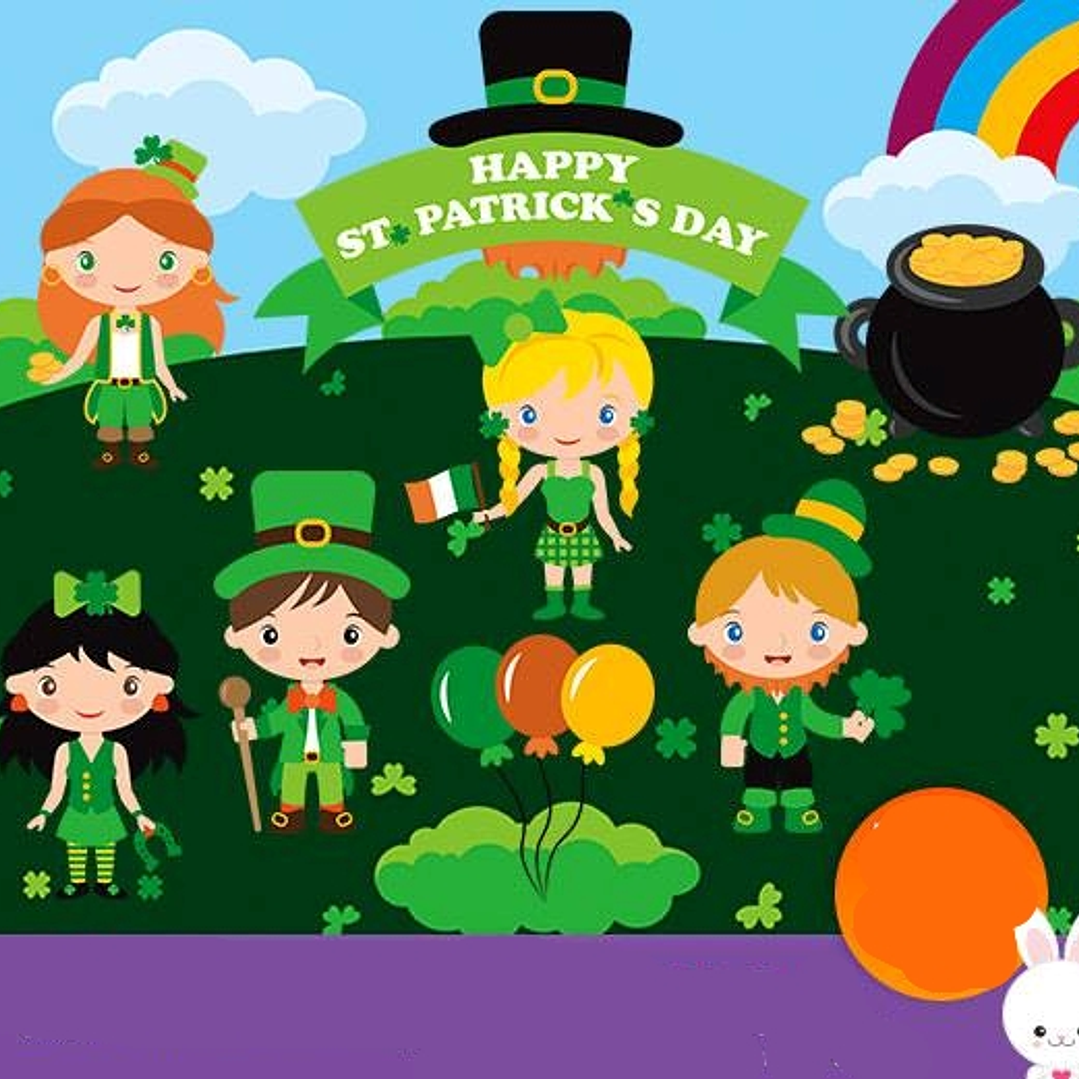 Kit Digital Aniversário São Patrick 1