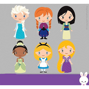 Kit Digital Princesinhas 