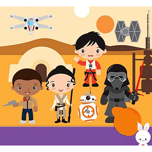 Kit Digital Star Wars 