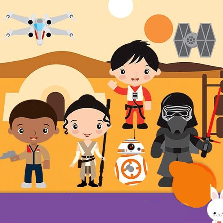 Kit Digital Star Wars  1