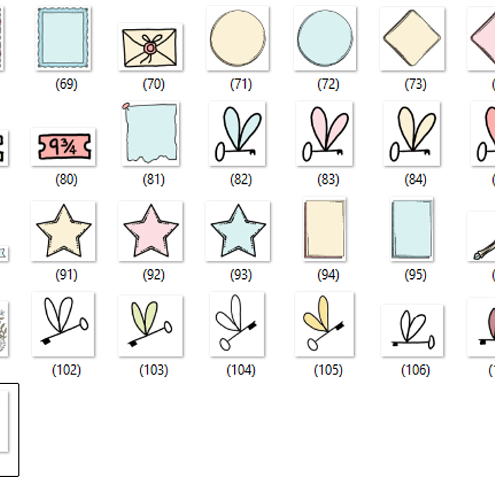 Kit Digital Diario Colorido  3