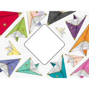 Kit Digital Cartas de Avioes de Papeis 