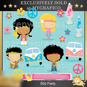 Kit Digital Amigos Praianos