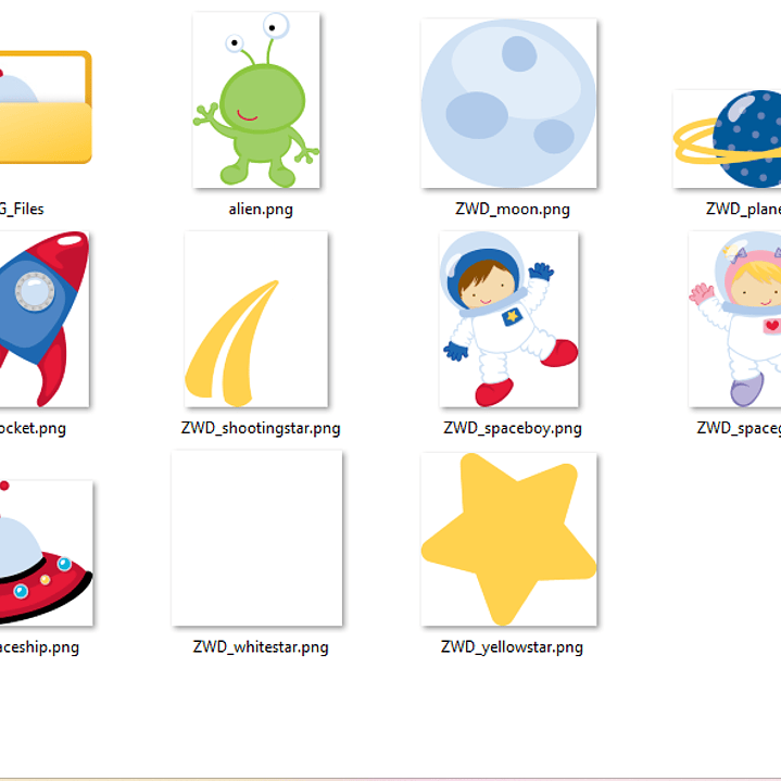 Kit Digital Casal de Astronautas  2