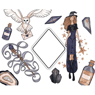 Kit Digital Blusa Glamurosa 