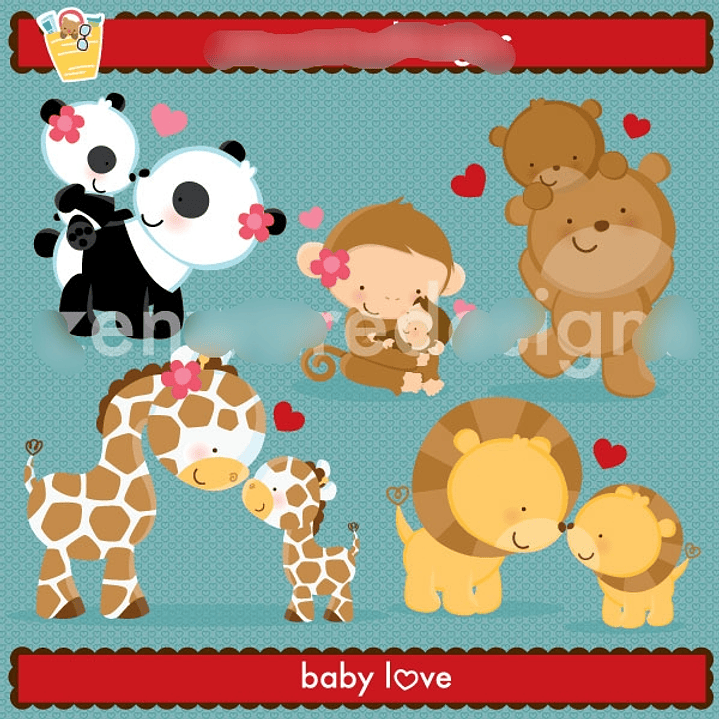 Kit Digital Mamães e Filhotes  1