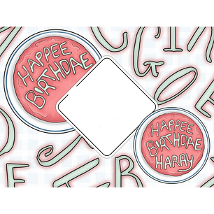 Kit Digital Feliz Aniversário Alfabeto 