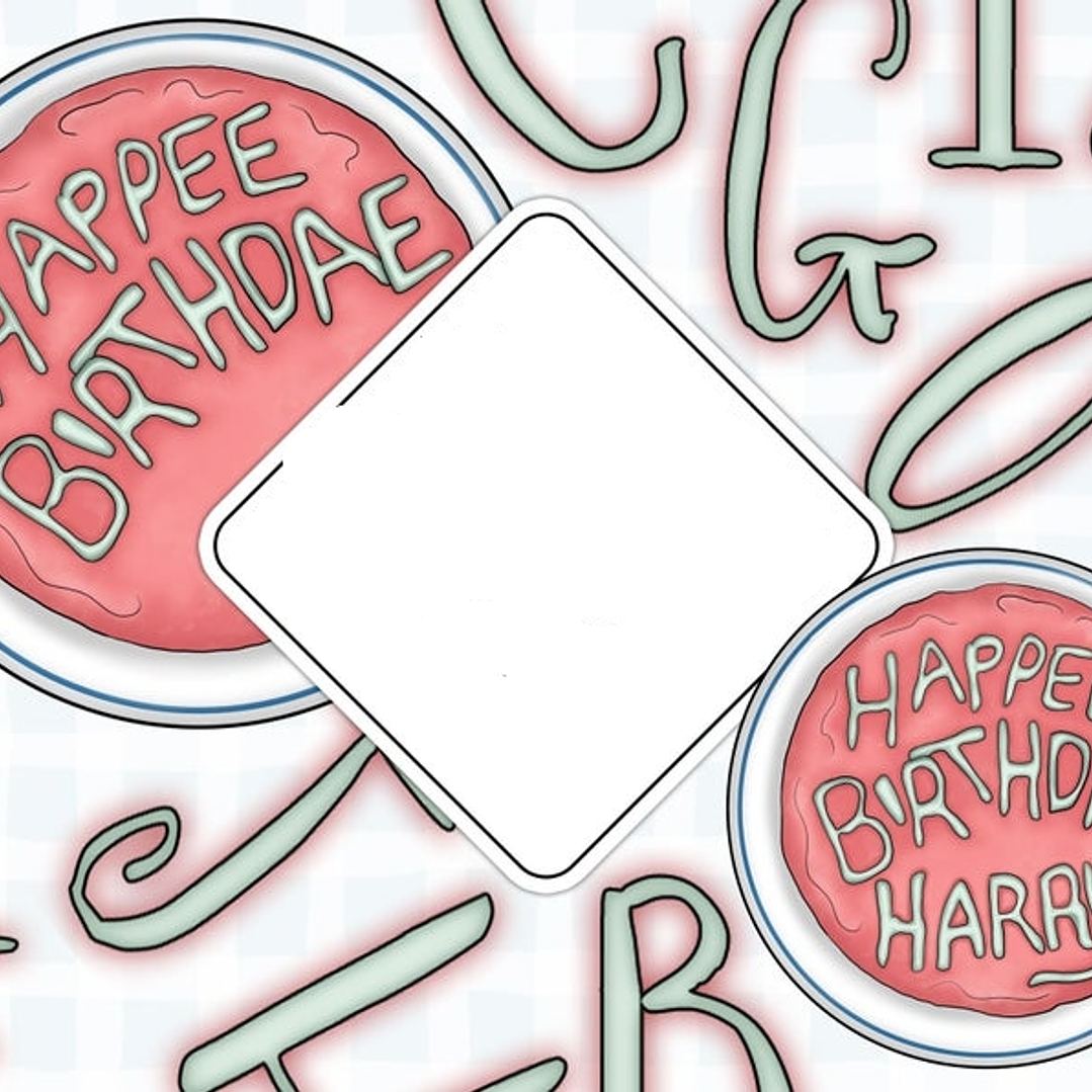 Kit Digital Feliz Aniversário Alfabeto  1