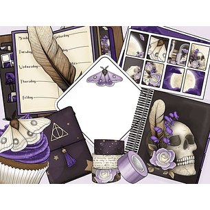 Kit Digital Acessorios Bruxinha 