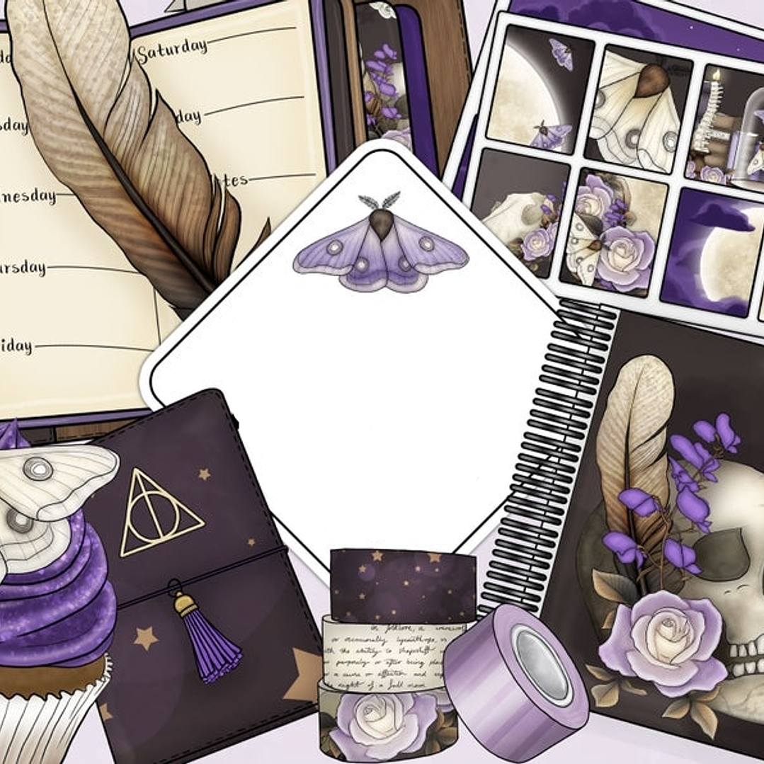 Kit Digital Acessorios Bruxinha  1