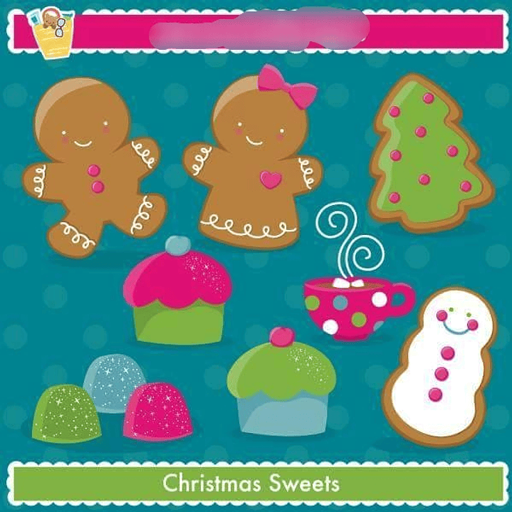 Kit Digital Biscoitinhos de Natal 1