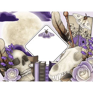 Kit Digital Caveiras Noturna 