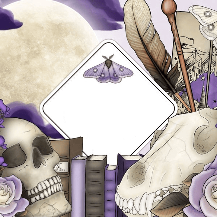 Kit Digital Caveiras Noturna  1