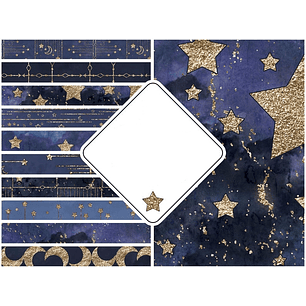 Kit Digital Papeis Estrelar