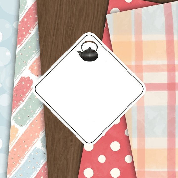 Kit Digital Papeis Chá da Tarde  1