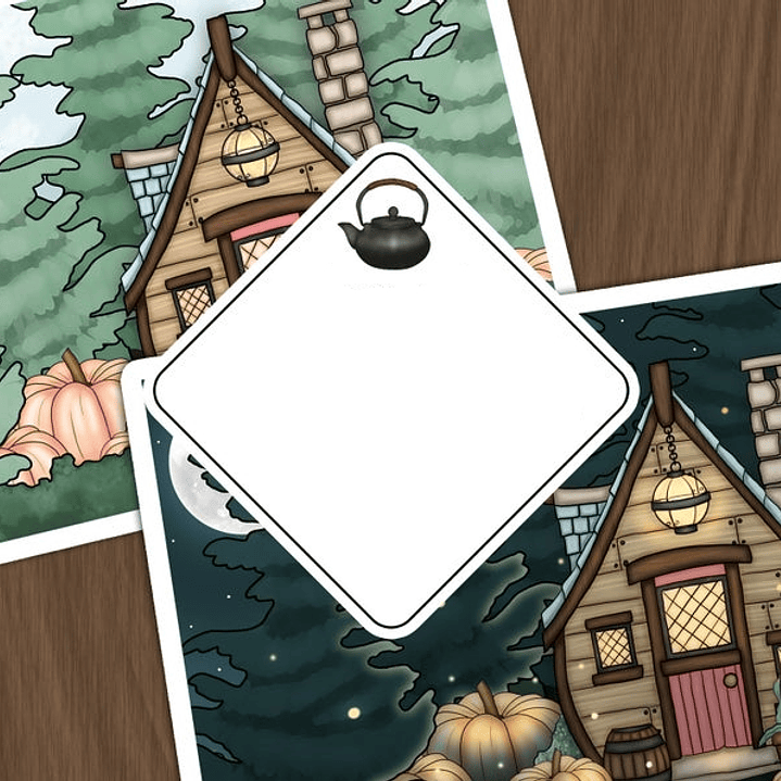 Kit Digiital Casa na Floresta Assombrada  1