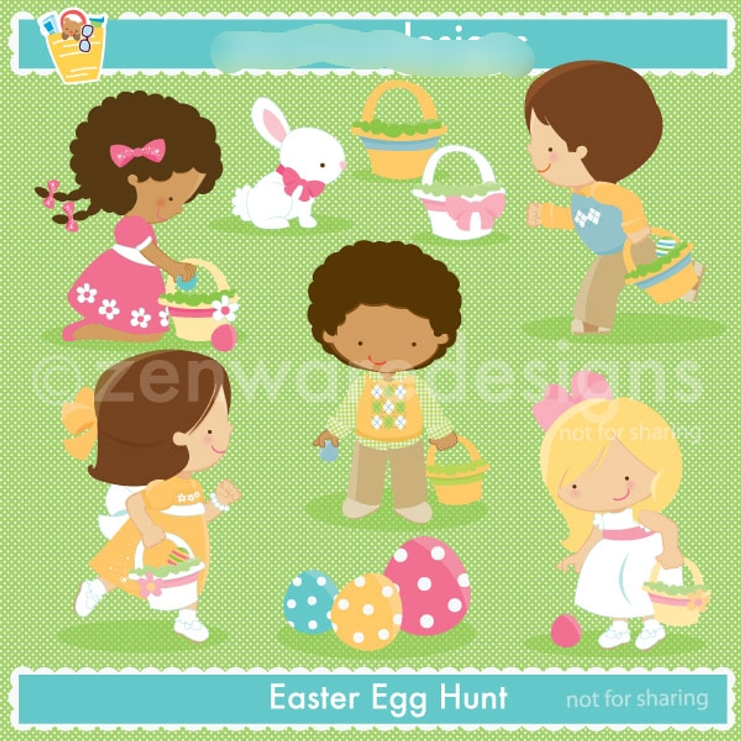 Kit Digital Caça aos Ovos Páscoa 1