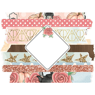 Kit Digital Rabiscos Chá Florido 