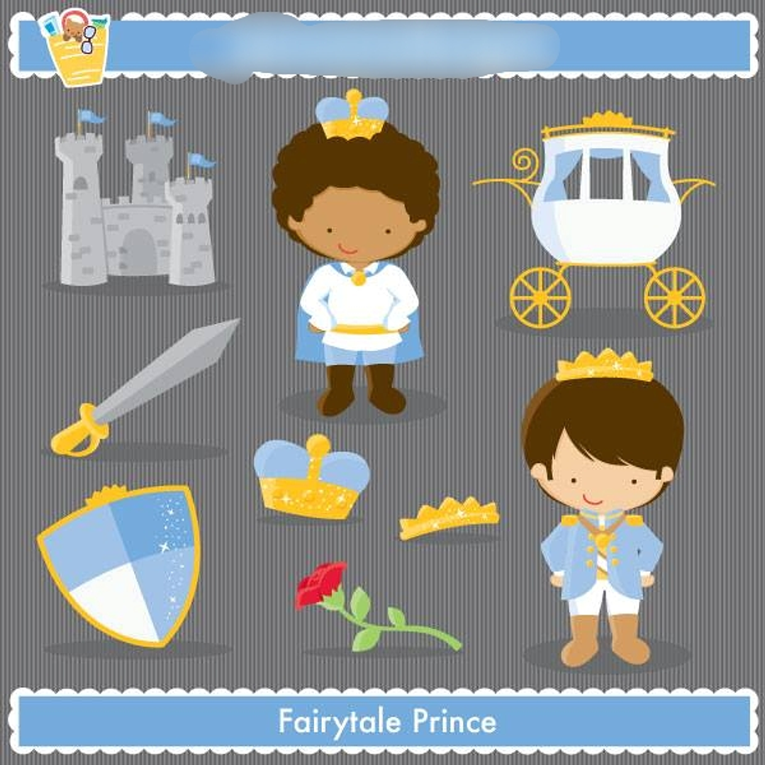 Kit Digital Conto de Fadas Príncipe  1