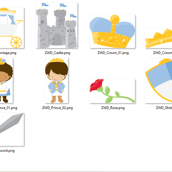 Kit Digital Conto de Fadas Príncipe  2