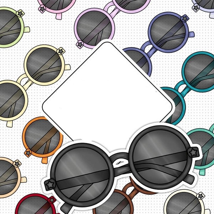 Kit Digital Oculos Tons de Magia  1