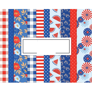 Kit Digitais Papeis Americana 