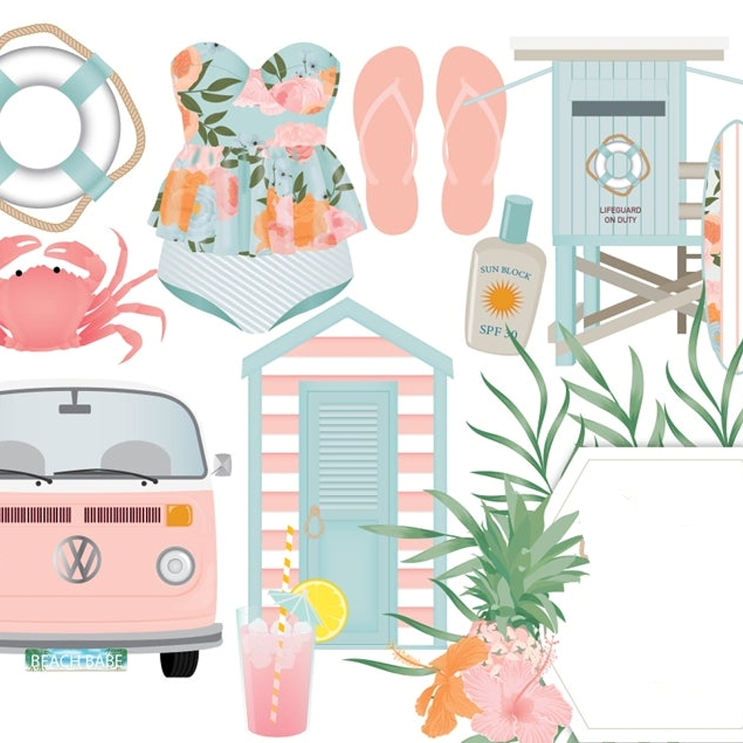 Kit Digital Viagem Praia  1