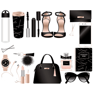 Kit Digital Acessorios Fashion 