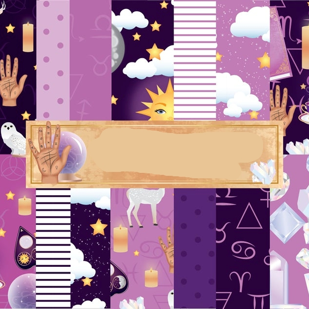 Kit Digital Papeis Cartomante  1