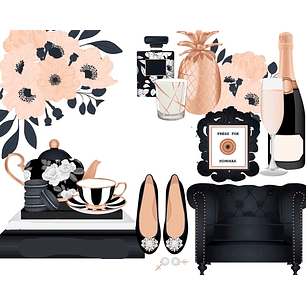 Kit Digital Acessorios Glamor 