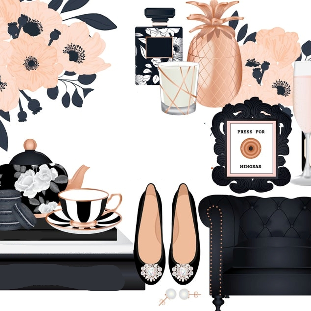 Kit Digital Acessorios Glamor  1