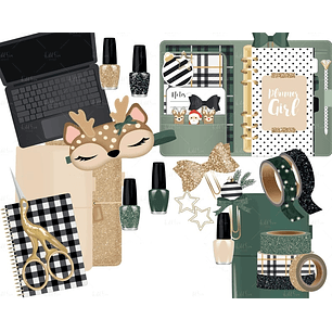 Kit Digital Planner de Natal 