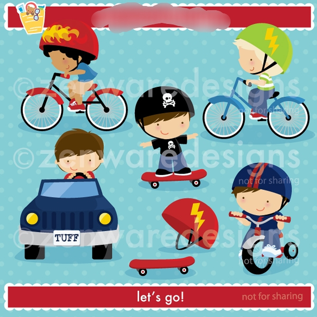 Kit Digital Menino Esportivo  1