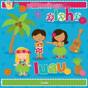 Kit Digital Luau Ula Ula 