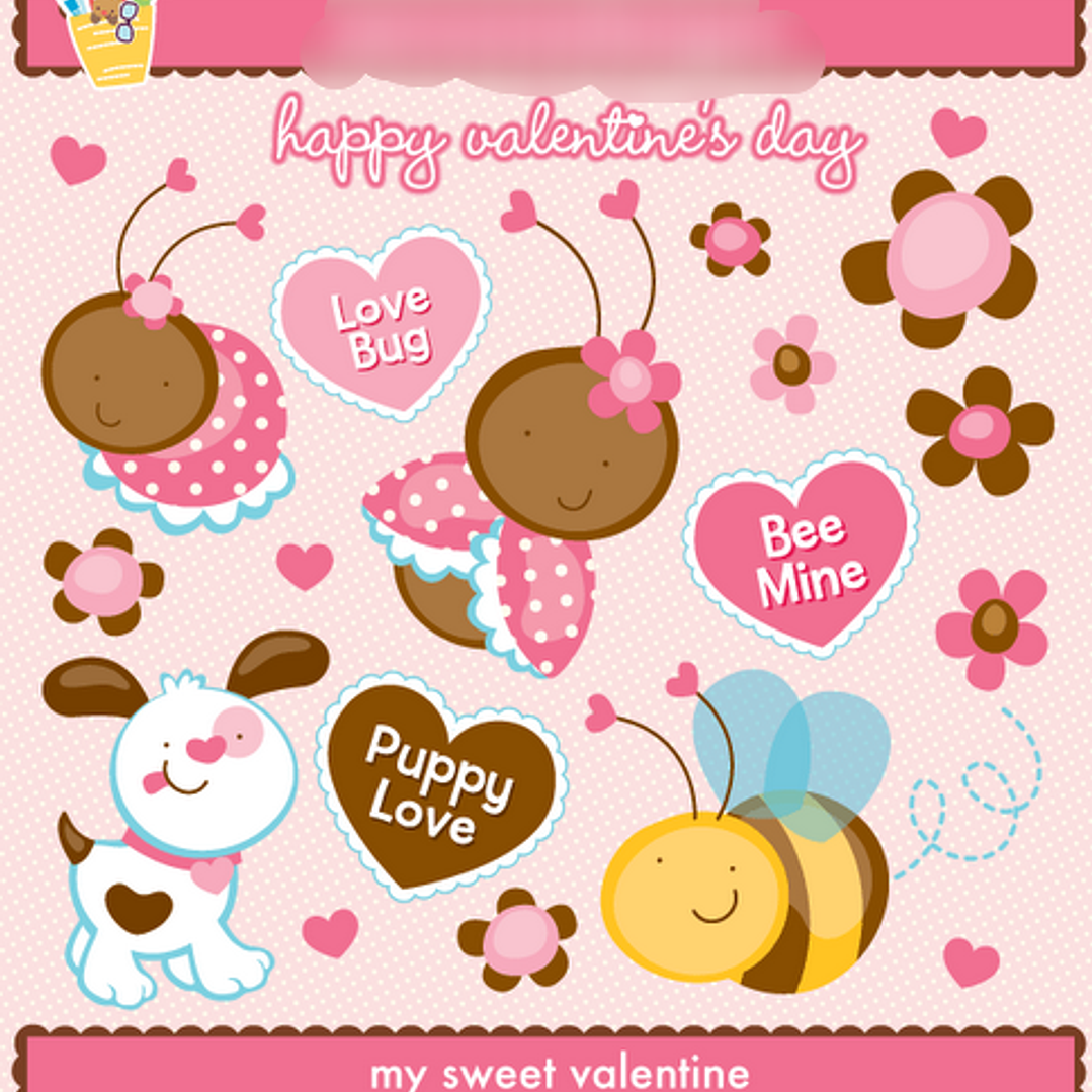 Kit Digital Abelhinhas Fofinhas  1