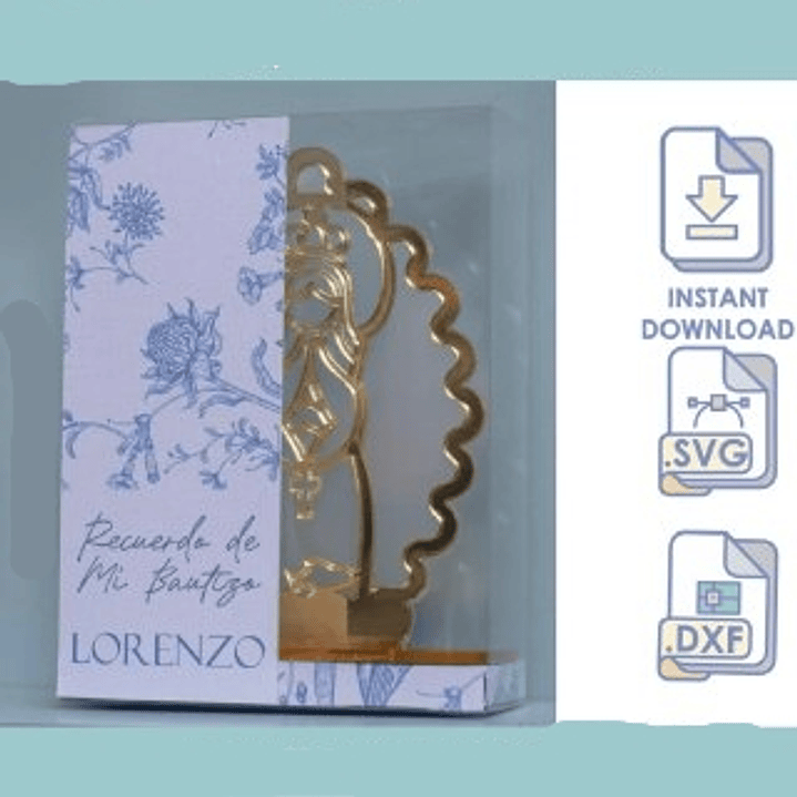 Arquivo Caixa Acetato Batismo  1