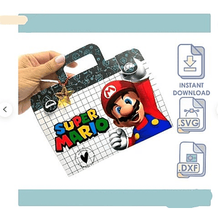 Arquivo Maletinha Super Mario 