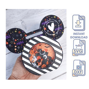 Arquivo Mickey Shacker Bola Acrilica 