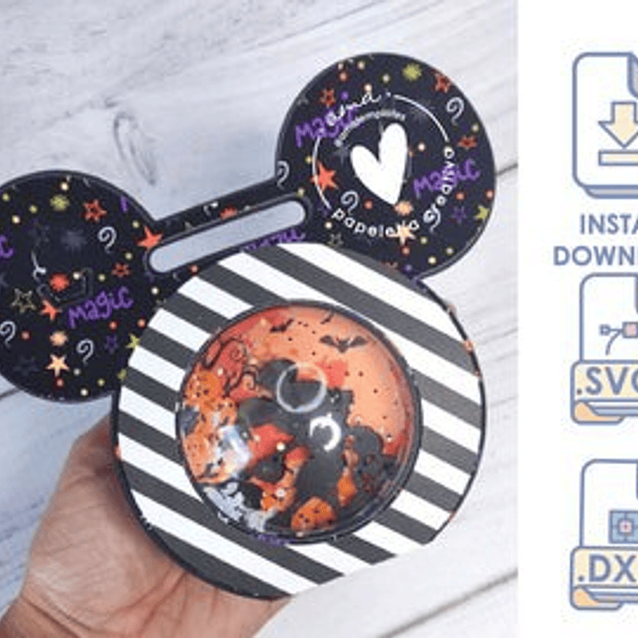 Arquivo Mickey Shacker Bola Acrilica  1