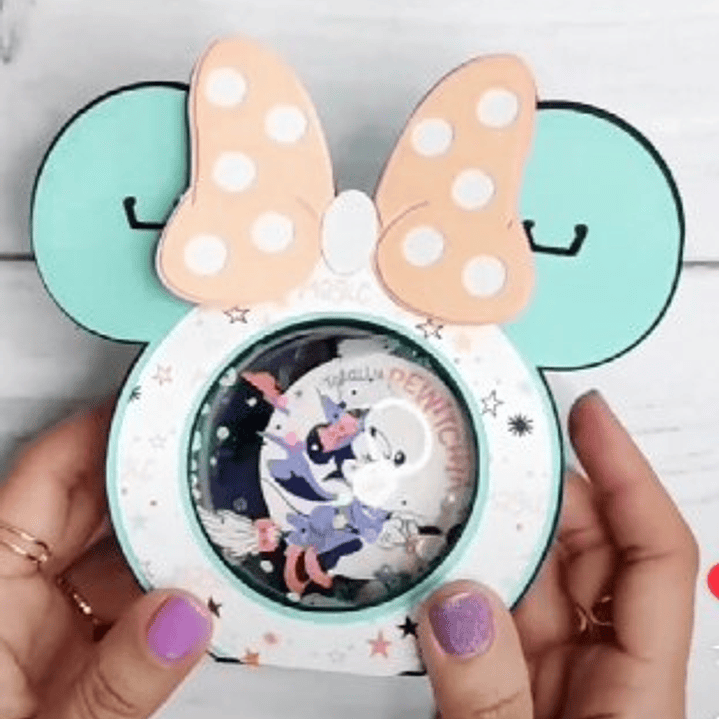 Arquivo Minnie Visor Bola Acrilica  1